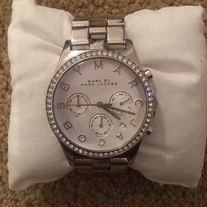 Marc by Marc Jacobs silver watch